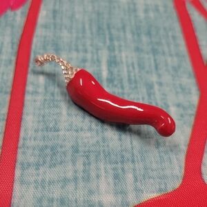 Red Chili Pepper Brooch